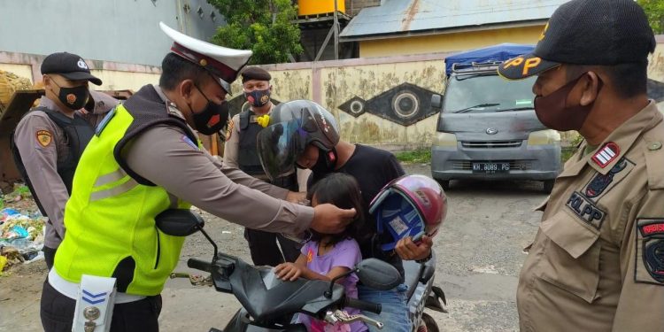 Tim Yustisi Sasar Pasar Saik Kuala Pembuang Kabupaten Kabupaten Seruyan