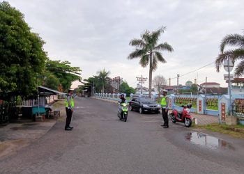 Tingkatkan Pelayanan, Sat Lantas Polres Seruyan Laksanakan Pengaturan Pagi Hari