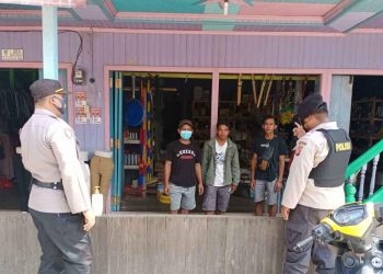 Polsek Seruyan Hulu Gelar Operasi Yustisi di Tumbang Manjul