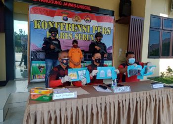 Kapolres Seruyan Pimpin Press Release Pengungkapan Kasus Narkoba