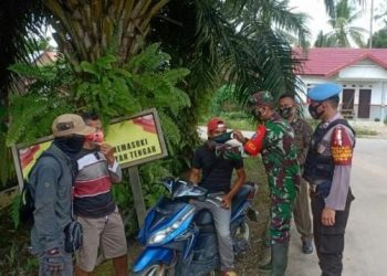 Personel Polsek Seruyan Tengah Rutin Lakukan Operasi Yustisi