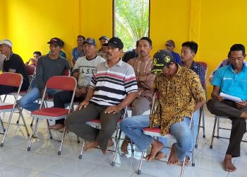 Warga desa Kuin Permai Desak Sisa Uang Timbunan Jalan Pertanian Dikembalikan