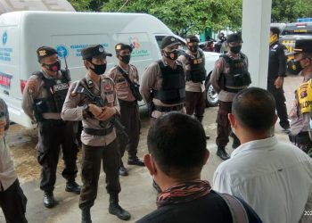 Polres Seruyan Kawal Ketat Pendistribusian Tahap II Vaksin Covid-19