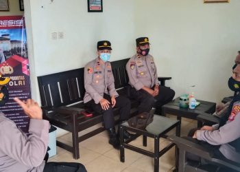 Kunjungi Pospol Bangkal, Wakapolres Seruyan Sampaikan Hal Ini