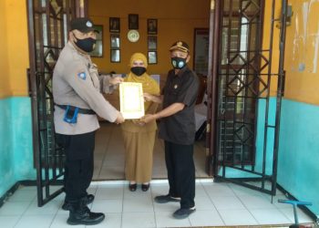 Sat Binmas Sosialisasi Karhutla di Desa Sungai Undang