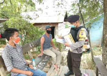 Polsek Seruyan Hulu Sosialisasi Cegah Karhutla