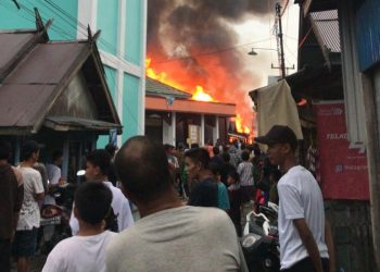 Komplek Puntun Palangka Raya Diamuk Si Jago Merah