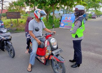Sat Lantas Polres Seruyan Sosialisasi Tentang Saber Pungli ke Masyarakat