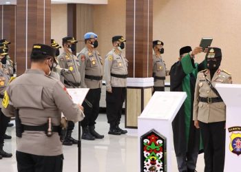 Wakapolda Bergeser, Ketua Polwan Sedunia Resmi Jabat Wakapolda Kalteng