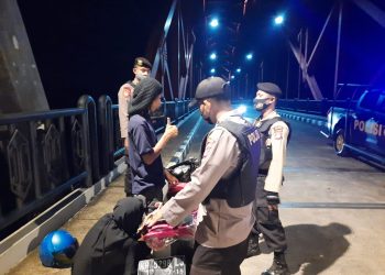 Sat Sabhara Polres Seruyan Giat Malam Hari