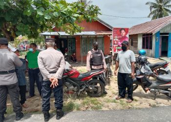 Sat Binmas Polres Seruyan Sapa Warga di Kantor Desa Sungai Undang