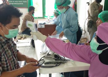 Dua Wartawan Dayak TV di Puruk Cahu Ikut Menerima Vaksin Covid-19