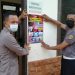 Dengan Pamflet, Kapolsek Danau Sembuluh Sosialisasi Gerakan 5M