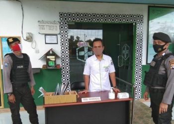 Personel Polsek Seruyan Tengah Tidak Pernah Bosan Sosialisasi Cegah Pungli