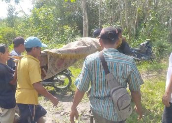 Kakek Tua Ditemukan Tewas di Kolam Penampung Karet