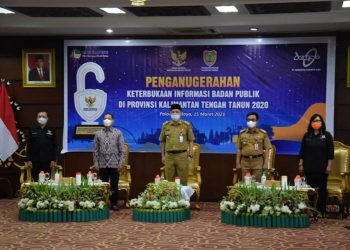 Pemprov Kalteng-KI Gelar Anugerah Keterbukaan Informasi Badan Publik