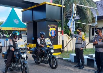 Pilkades Serentak, Kapolres Seruyan Kerahkan Regu Patroli Skala Besar