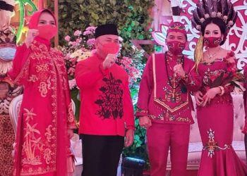 Saudara Gubernur Kalteng Sunting Putri Pariwisata Kalteng