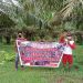 Personel Polsek Seruyan Tengah Melakukan Sosialisasi Terkait Illegal Logging