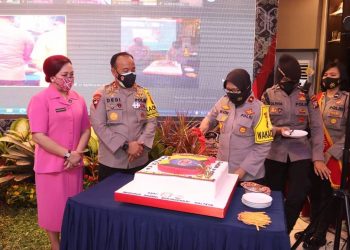 Rayakan HUT Ke-26, Polda Kalteng Gelar Syukuran Sederhana