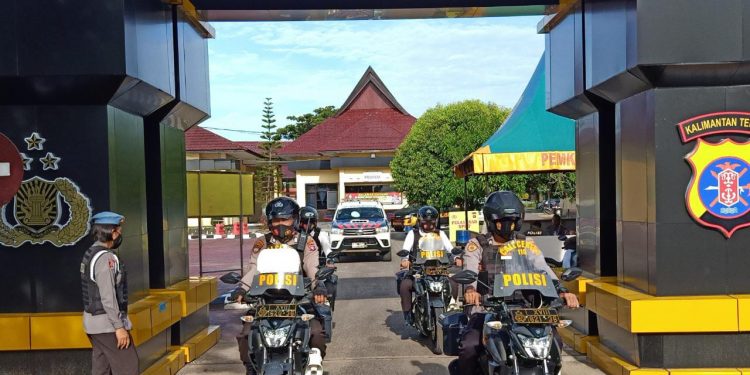Senin Pagi Polres Seruyan Lakukan Patroli Berskala Besar