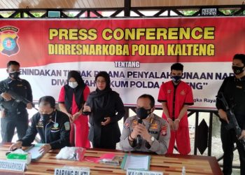 Polda Kalteng Amankan Sabu 364,88 Gram di Kapuas dan Kotim