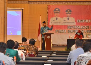 Sekda Kalteng Buka Rakor Revitalisasi dan Pengembangan PUSKUD Kalteng 2021