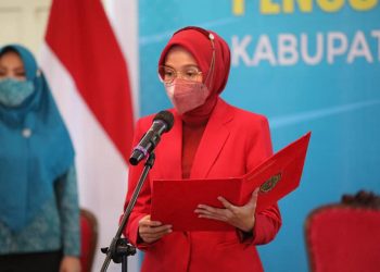 Bunda PAUD Kalteng Kukuhkan Bunda PAUD Kotim Masa Bakti 2021-2025