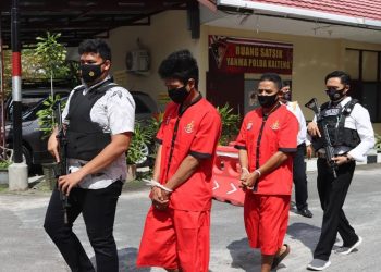 Ditresnarkoba Polda Kalteng Tangkap 2 Kurir Sabu di Palangka Raya dan Kotim