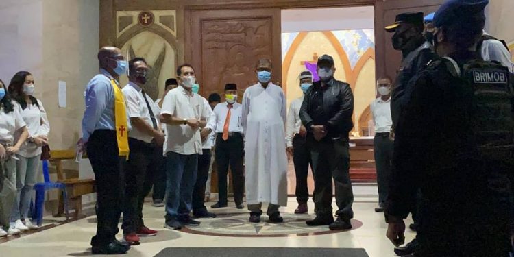 Kapolda Kalteng Pimpin Langsung Patroli Pengamanan Malam Paskah