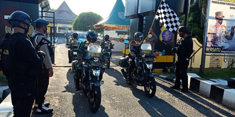 Polres Seruyan Gelar Patroli Skala Besar Antisipasi Liburan Panjang