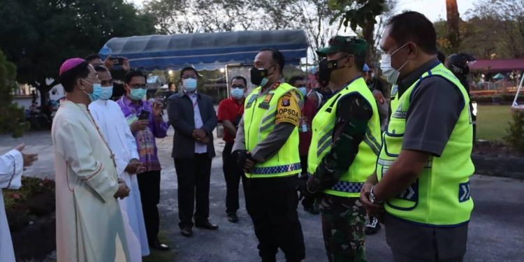 Jaga Keamanan Paskah dan Jumat Agung, Polda Kalteng Patroli Skala Besar