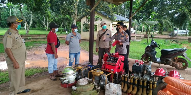 Antisipasi Karhutlah Sejak Dini, Kapolsek Danau Sembuluh Cek Sarpras