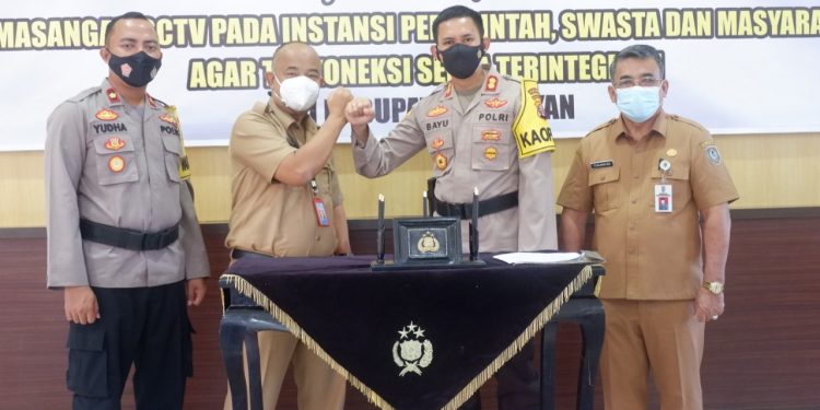 Kapolres Seruyan Pimpin Rakor Integrasi CCTV