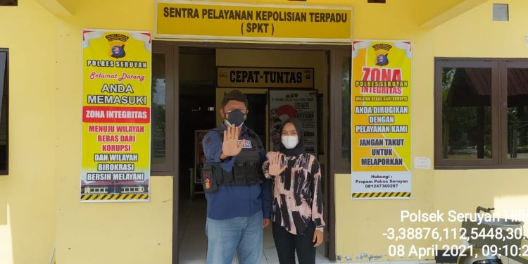 Cegah Pungli Personil Polsek Seruyan Hilir Lakukan Sosialisasi ke Masyarakat