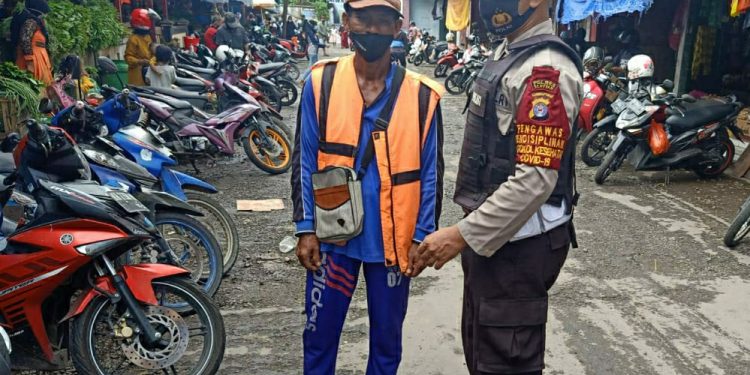 Jelang Ramadhan, Polsek Seruyan Hilir Patroli ke Pasar Saik