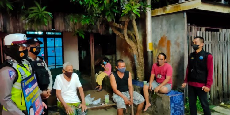 Sat Lantas Polres Seruyan Beri Himbauan Kamseltibcar Lantas dan Protkes