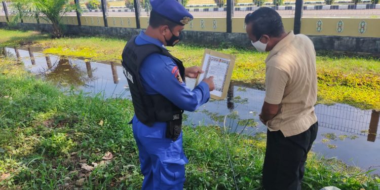 Satpolairud Polres Seruyan Ajak Masyarakat Berperan Cegah Karhutla