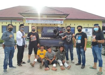 Polsek Dusun Selatan ‘Hadiahi’ Timah Panas kepada Tiga Residivis Spesialis Curanmor
