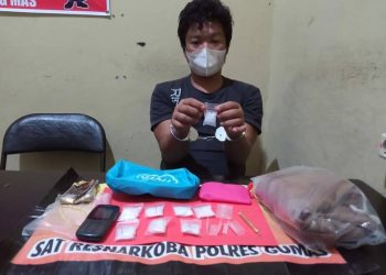 Polisi Amankan Terduga Pengedar Narkoba Bersama 41,46 Gram Sabu di Tewah
