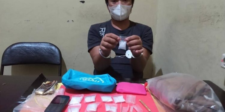 Polisi Amankan Terduga Pengedar Narkoba Bersama 41,46 Gram Sabu di Tewah
