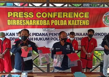 Dalam Sepekan, Polda Kalteng Berhasil Ungkap 3 Kasus Narkoba