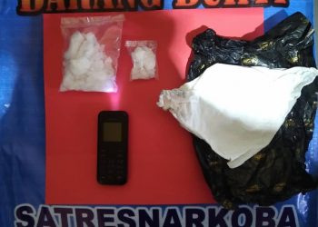 Satresnarkoba Polres Lamandau Ciduk Pria Membawa Narkotika