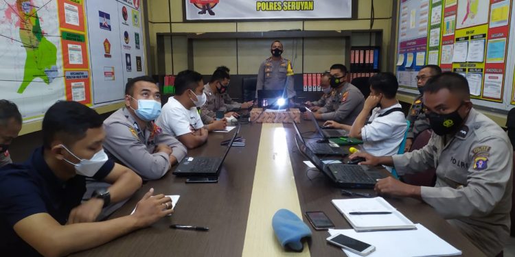 Wakapolres Pimpin Anev Program Prioritas Kapolri (P2K) Polres Seruyan