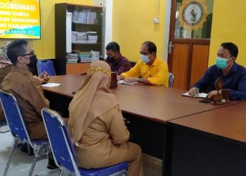 Polres Seruyan Laksanakan Rakor Jaga Stabilitas Harga Sembako