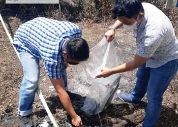 Unit Tipidter Polresta Palangka Raya Mulai Lakukan Pemeriksaan TKP Karhutla