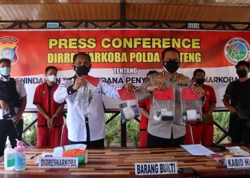 Polda Kalteng Kembali Ungkap Tiga Kasus Dalam Dua Hari dan Amankan Senpi