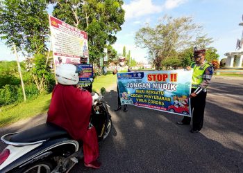 Aksi Simpatik Saat Operasi Keselamatan Telabang 2021