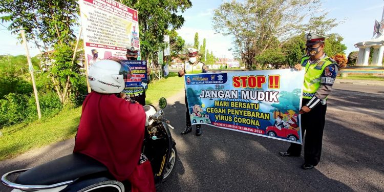 Aksi Simpatik Saat Operasi Keselamatan Telabang 2021