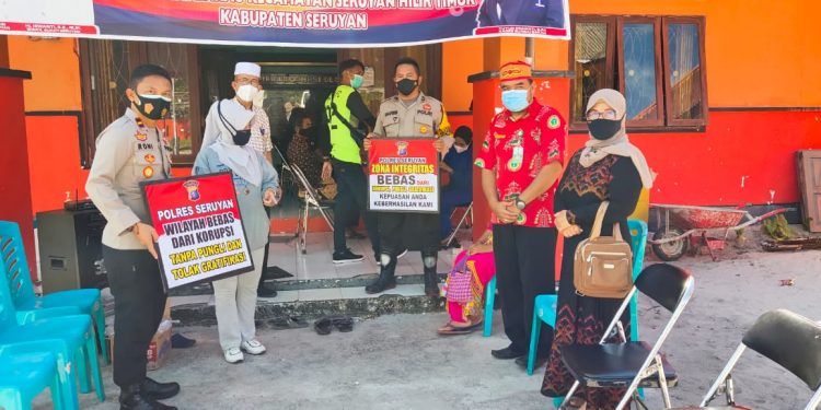 Polsek Seruyan Hilir Terus Melaksanakan Road Show Sosialisasasi ZI